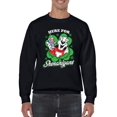 thumbnail image 1 of Here For Shenanigans - ICEE St. Patrick's Day Men's Sweatshirt, 1 of 4