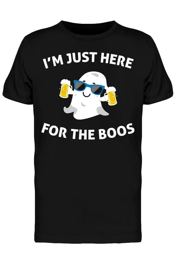 Here For The Boos, Ghost Men's T-shirt