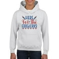 thumbnail image 1 of Here For The Fireworks Hoodie Juniors -Image by Shutterstock,  x-Large, 1 of 4
