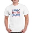 thumbnail image 1 of Here For The Fireworks T-Shirt Men -Image by Shutterstock, Male x-Large, 1 of 4