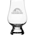 thumbnail image 1 of Here For The Shenanigans St Patrick's Day Etched 6.5oz Glencairn Whisky Glass, 1 of 1