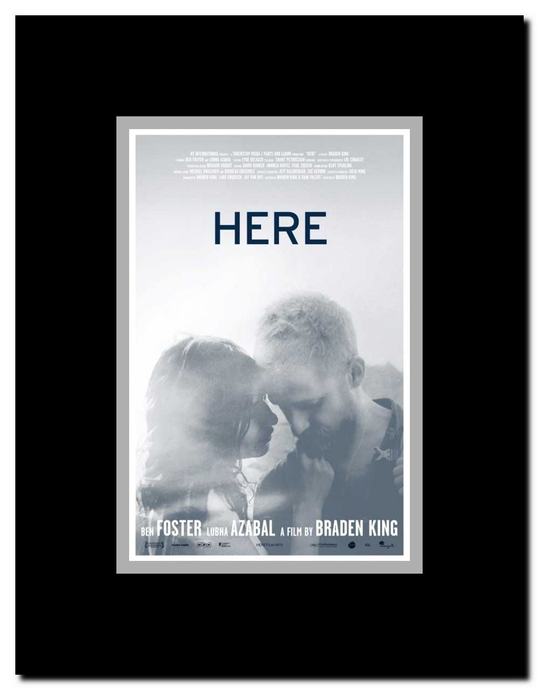 Here Framed Movie Poster