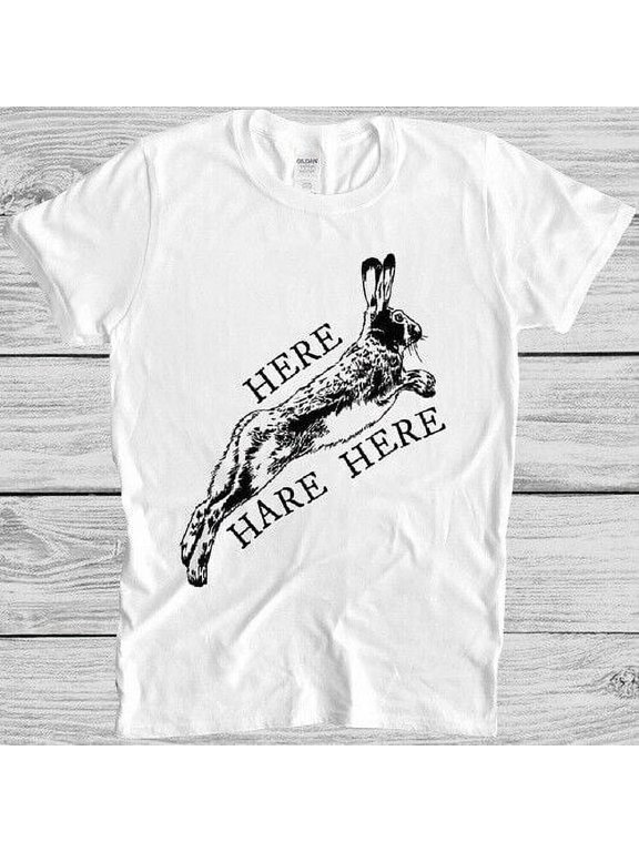 Here Hare Here T Shirt Python Cult Movie Comedy Vintage Funny Cool Gift Tee M155