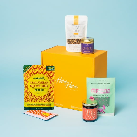 Here Here MarketExperience AAPI Cuisine: AAPI Creators Culinary Gift Basket