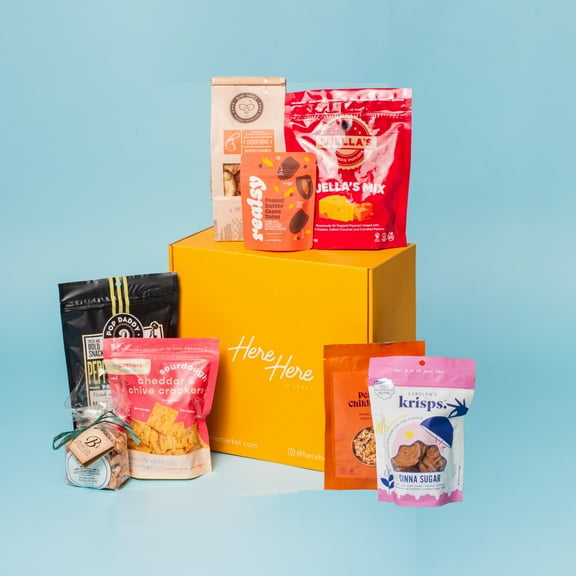 Here Here Market Snack Lover's Ultimate Gift Box