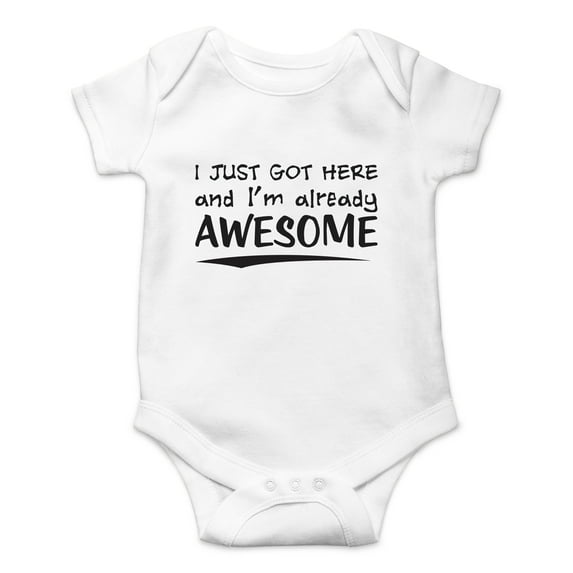 Here I Am, You Have Two More Wishes - Genie In The Lamp - Cute One-Piece Infant Baby Bodysuit