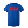 thumbnail image 1 of Here I am Now What are Your other two Wishes Sarcastic Humor Graphic Novelty Funny Youth T Shirt, 1 of 1