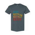 thumbnail image 1 of Here Kitty Kitty Catfish Funny Fishing Humor T-Shirt, for men & women, up to size 5XL, 1 of 3