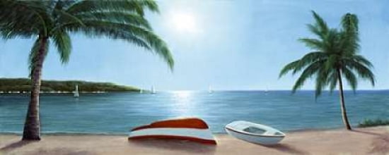 Here We Are Canvas Art - Diane Romanello (10 x 20)
