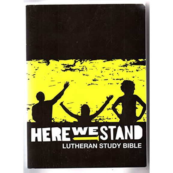 Pre-Owned Here We Stand: Lutheran Study Bible (NRSV) (Paperback) 0806698462 9780806698465