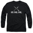 thumbnail image 1 of - Here Zombie Zombie - Long Sleeve Shirt - Small, 1 of 2