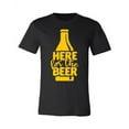 thumbnail image 1 of Here for the Beer T-Shirt, 1 of 1