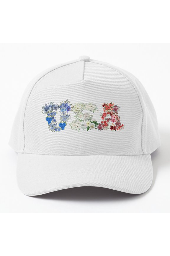 Here for the Fireworks Baseball Hat, Fourth of July Celebration Statement Design, Classic Cap