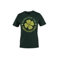 thumbnail image 1 of Here for the Shenanigans Fun St. Patricks Day Shamrock Men's T-shirt, 1 of 3