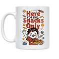 thumbnail image 1 of Here for the Snacks Only - Snack Enthusiast - 11 oz Ceramic Coffee Mug, 1 of 3
