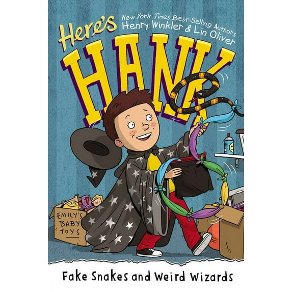 Here's Hank Fake Snakes and Weird Wizards, Book 4, (Paperback)