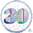 thumbnail image 1 of Mayflower Products Here's to Your Birthday Foil Balloon - 30, 1 of 1