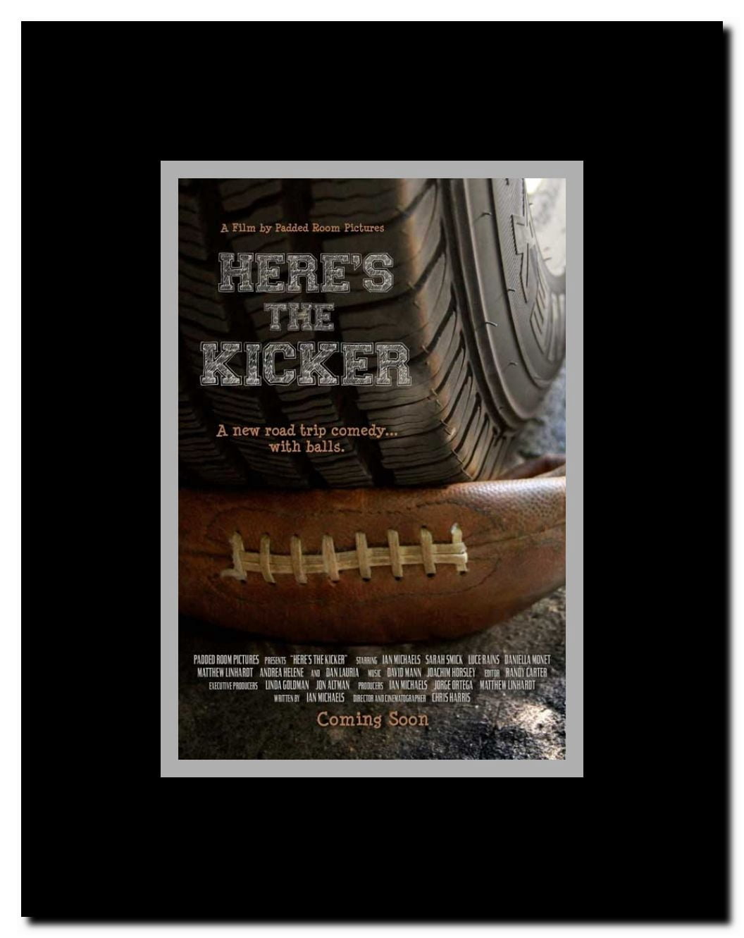 Here's the Kicker Framed Movie Poster