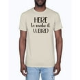 thumbnail image 1 of Here to Make it Weird Softstyle T-Shirt, 1 of 6