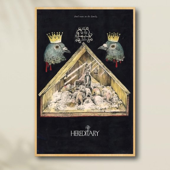 Hereditary Classic Movie, Unframed Poster
