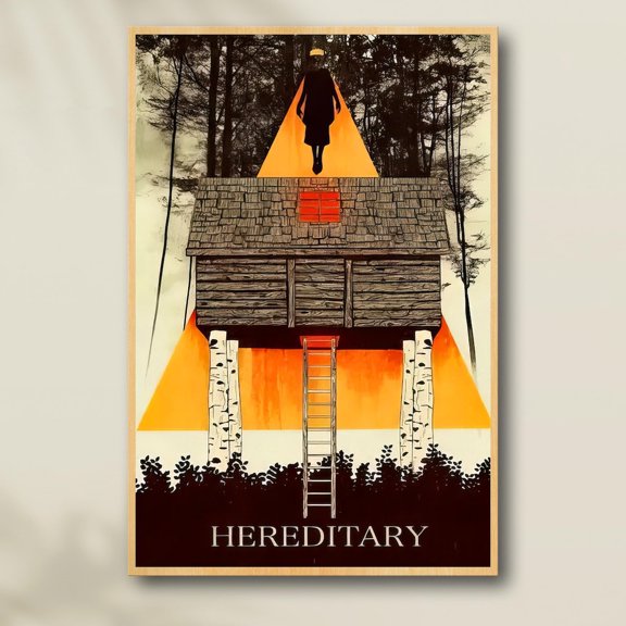 Hereditary Classic Movie, Unframed Poster