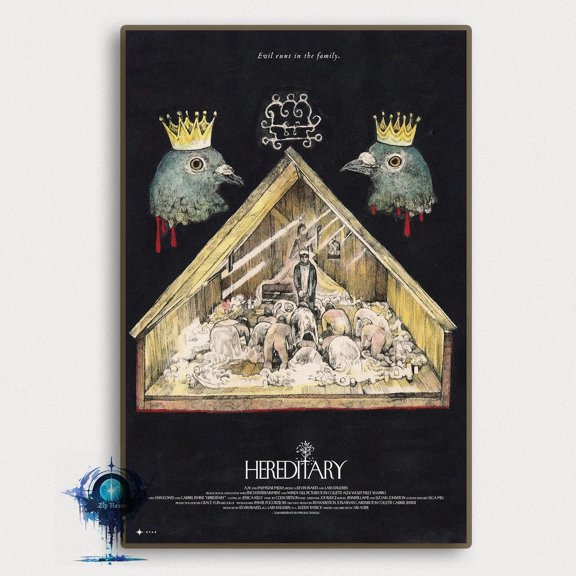 Hereditary Movie High Definition Art Print, Unframed Poster