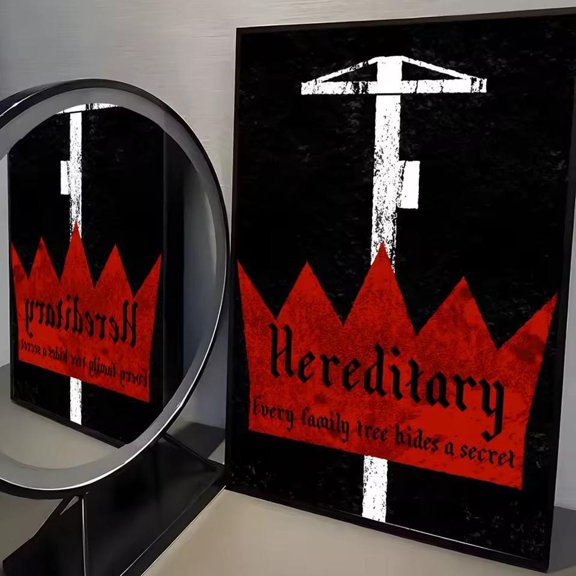 Hereditary Movie Poster, Horror Movie Poster, Wall Art, Wall Decor Unframed Size 24''x36'' GooGate
