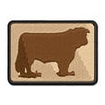thumbnail image 1 of Hereford Cow Solid Applique Multi-Color Embroidered Iron-On Patch - 2.5 Inch Small, 1 of 5