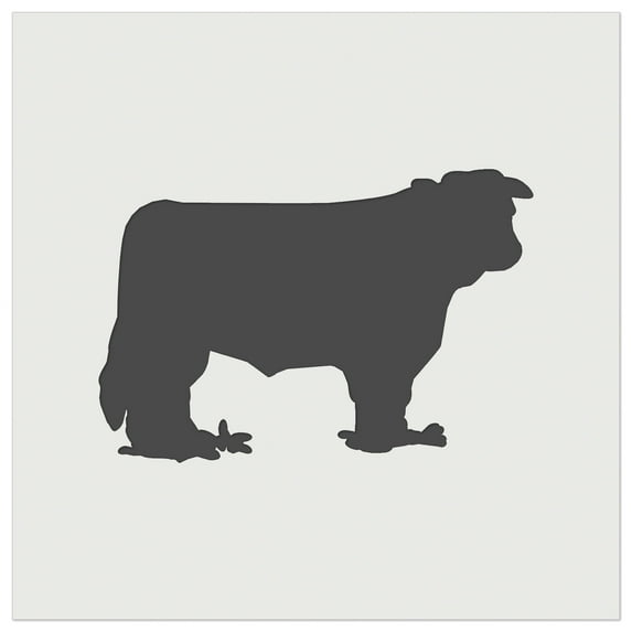 Hereford Cow Solid DIY Cookie Wall Craft Stencil - 5.5 Inch