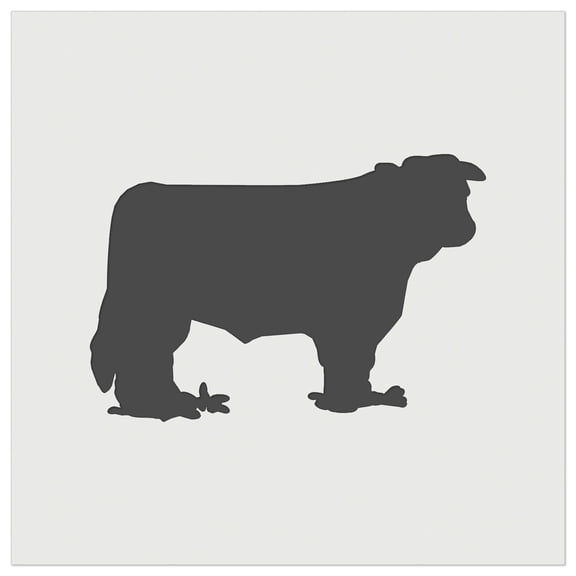 Hereford Cow Solid DIY Cookie Wall Craft Stencil - 5.5 Inch
