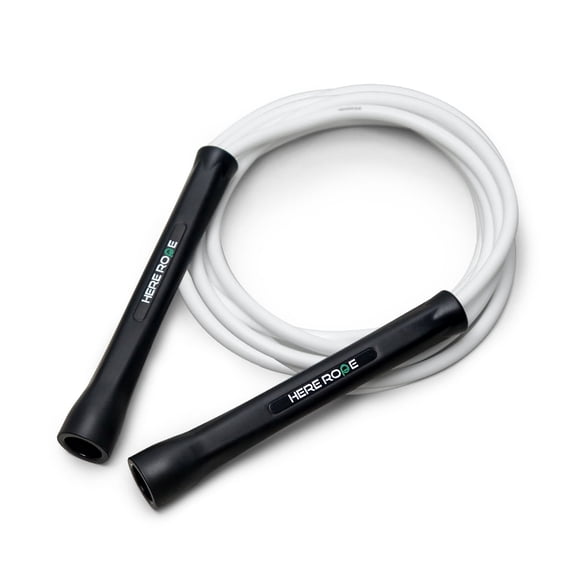Hererope 6MM PVC Jump Rope for Men & Women Fitness, Speed, Tricks, Cardio Training, Boxing Jump Rope with Unbreakable Handles and Non-Kinking Skipping Rope, Adjustable Jumprope for Indoor Outdoor