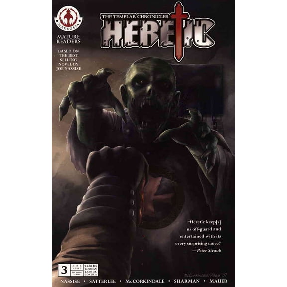 Heretic #3A VF ; Markosia Comic Book
