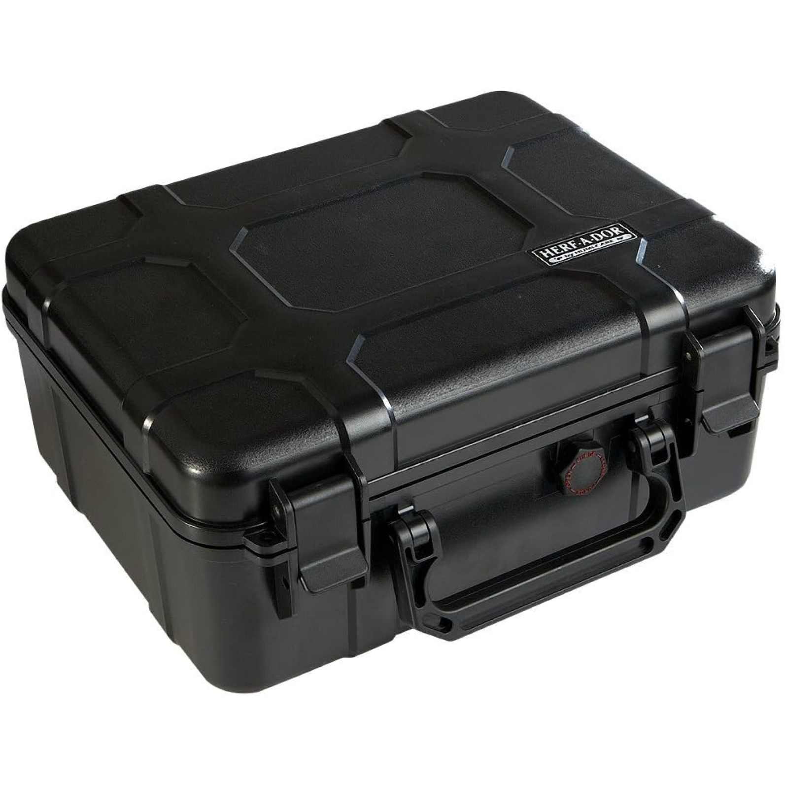 HerfaDor Travel Humidor 40 Cigar CapacityDurable, Airtight, Crushproof Travel Humidor