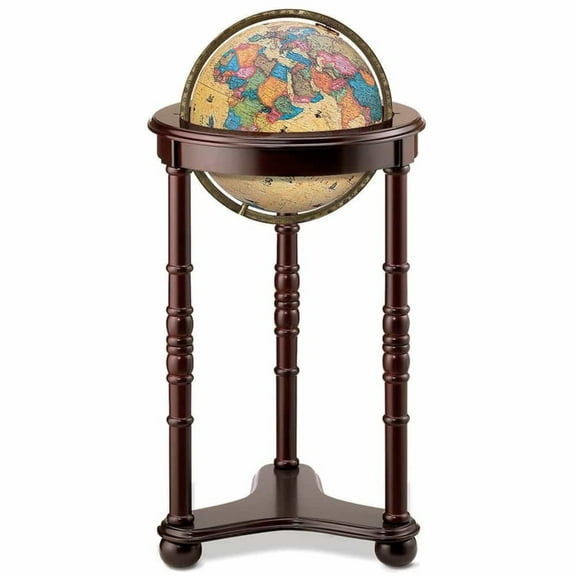 Lancaster Illuminated Floor World Globe