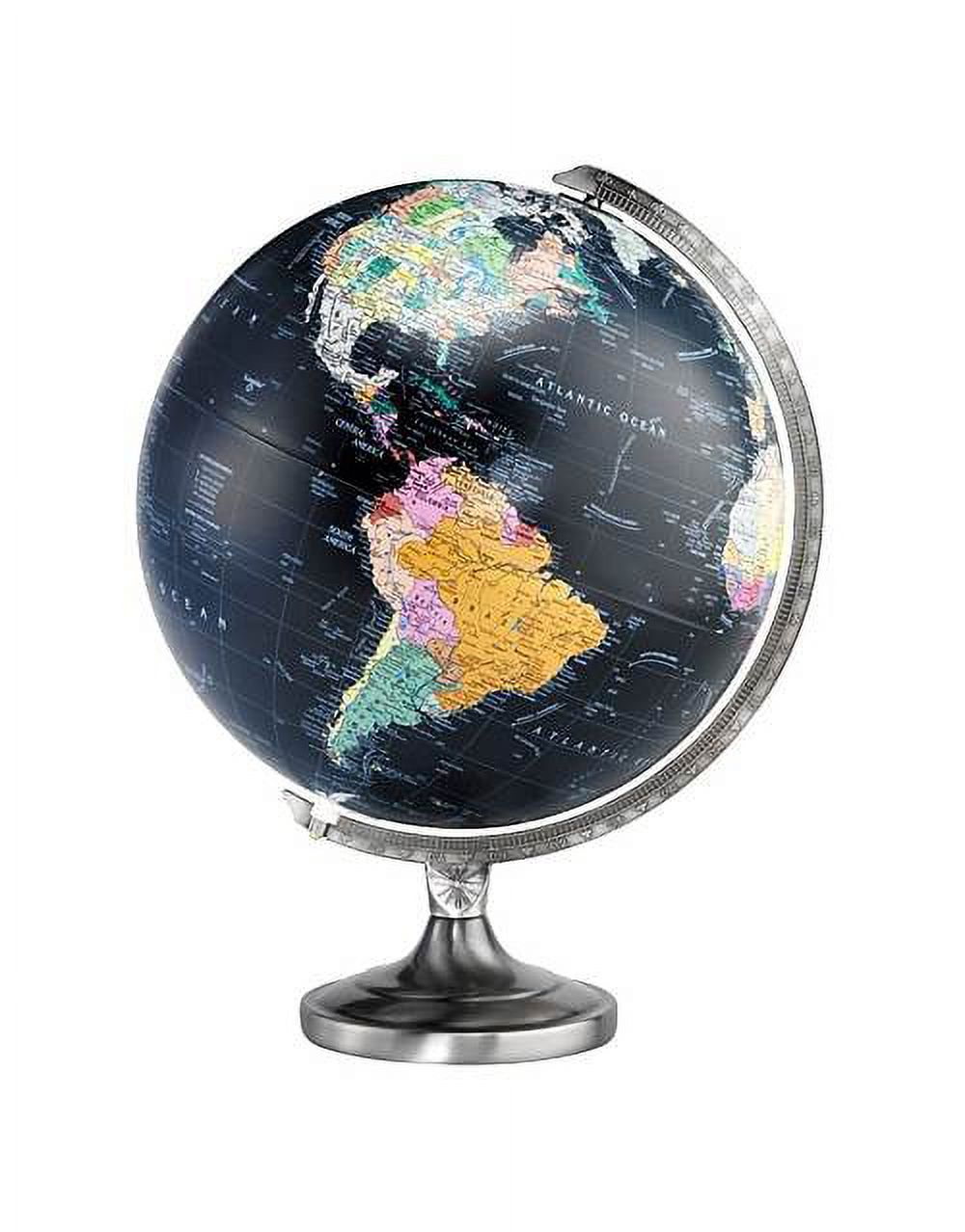 Herff Jones Orion Illuminated Desktop World Globe - image 1 of 3