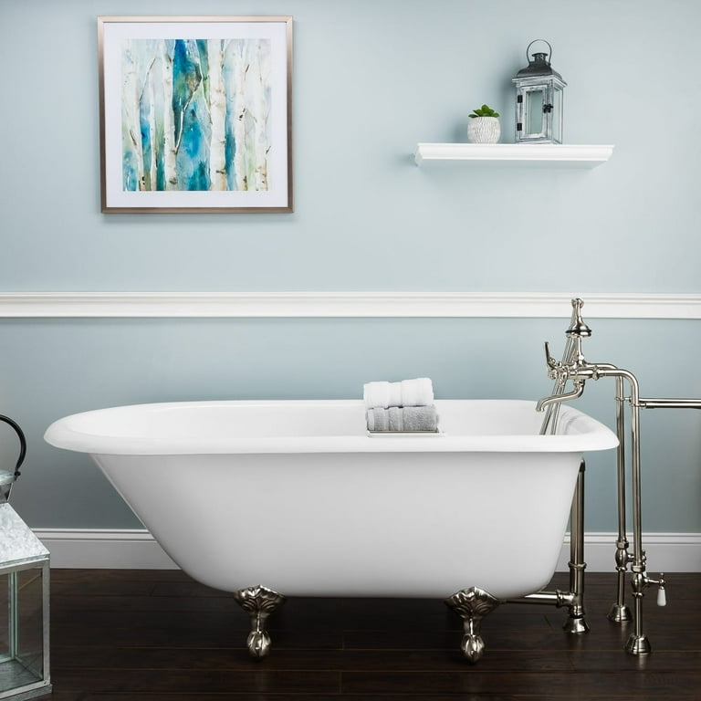 57 inch clawfoot bathtub cheap