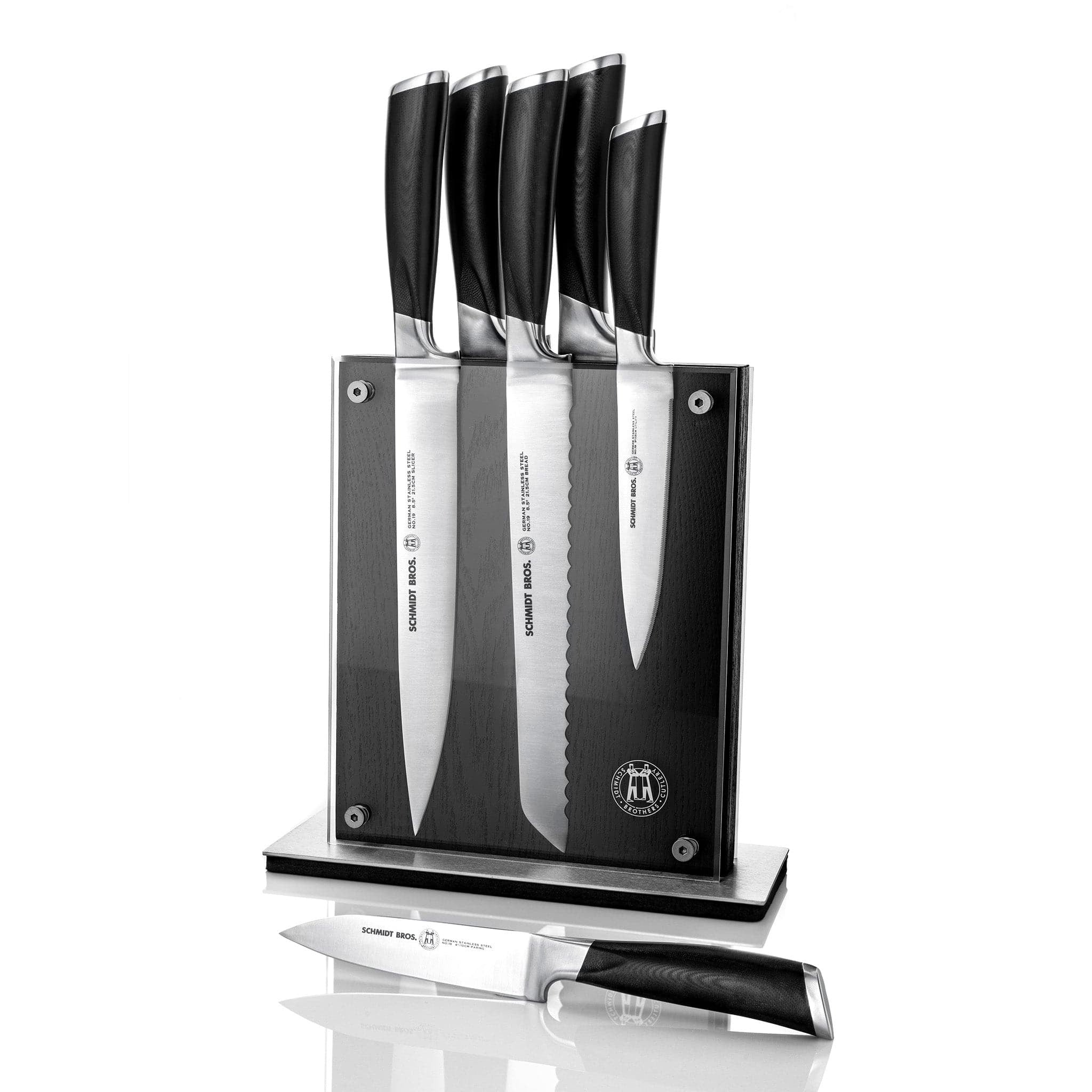 Schmidt Brothers Cutlery Heritage 7-Piece Knife Block Set