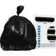 thumbnail image 1 of Accufit Low-Density Can Liners 23 gal 0.9 mil 28 x 45 Black 200/Carton H5645TKR01, 1 of 3