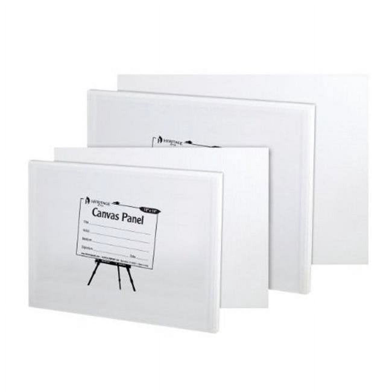 Heritage Arts Canvas Panels 24 x 30 in, 7 oz, Pack of 3 – Premium Painting Surface for Acrylic & Oil Art