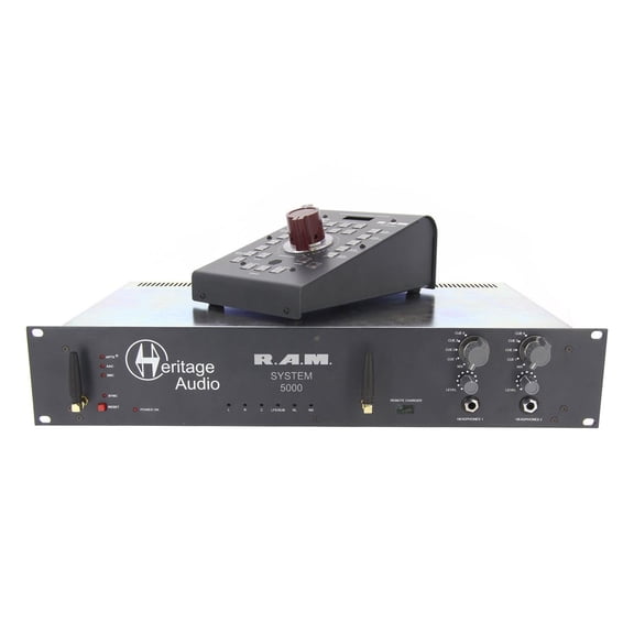 Heritage Audio RAM System 5000 5.1 Rackmount Monitoring System with Remote