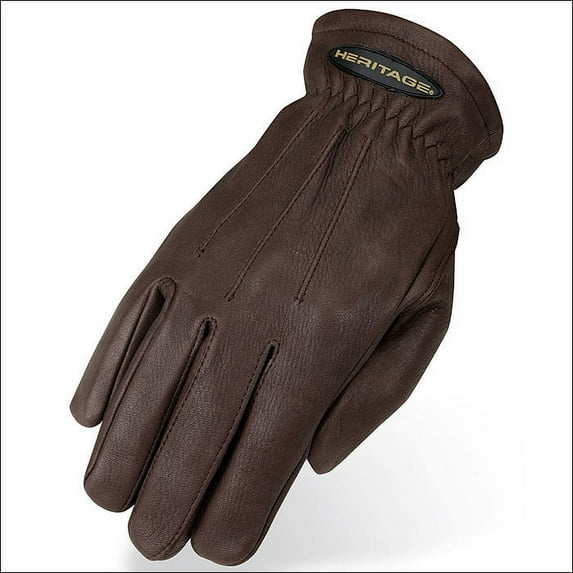 Heritage Brown Deerskin Trail Glove