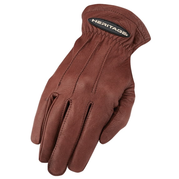 Heritage Brown Deerskin Trail Glove