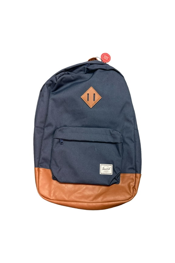 Heritage Canvas Backpack - Navy