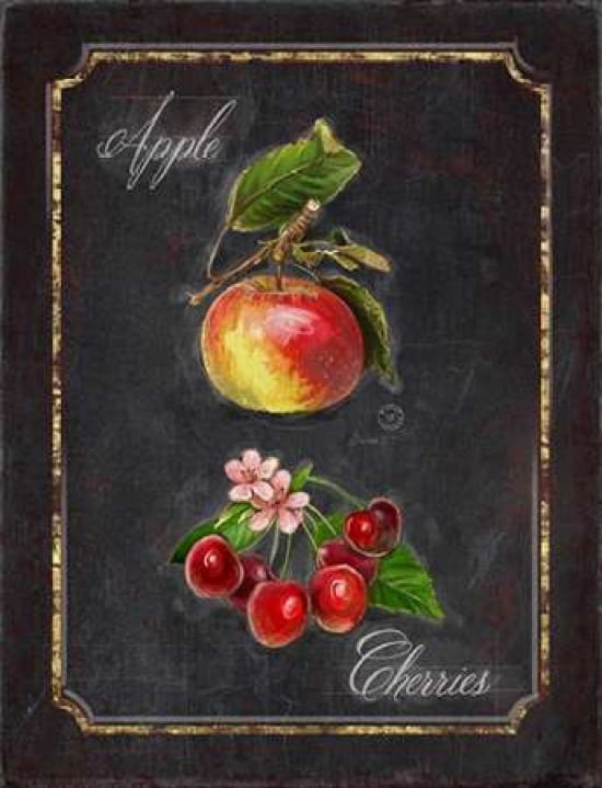 Heritage Cherries Canvas Art - Chad Barrett (18 x 24)