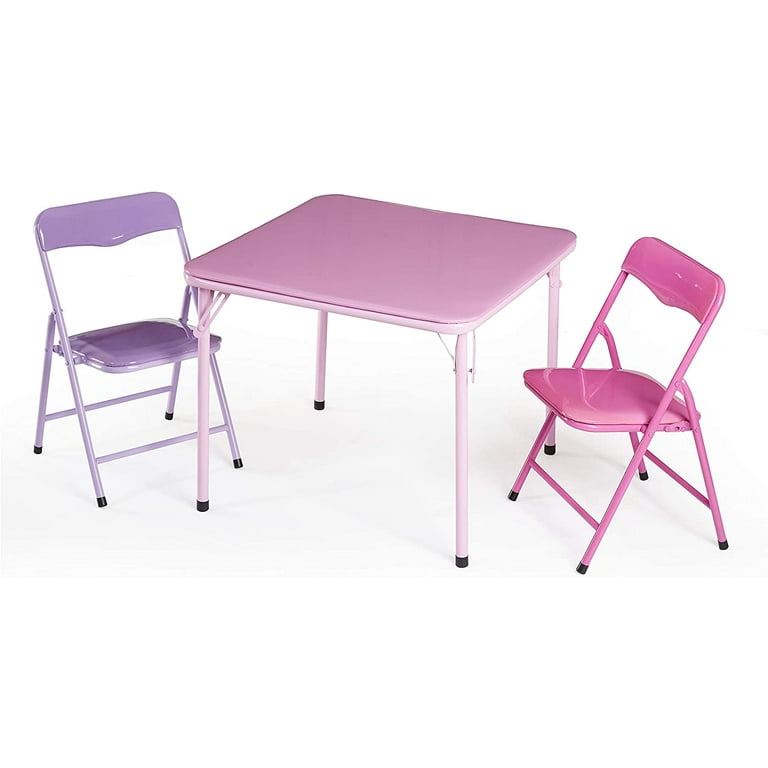 Walmart childrens folding table and chairs on sale