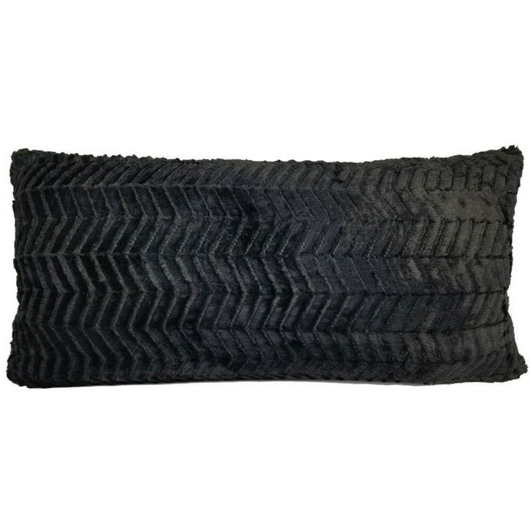Heritage Club Brick Cut Faux Fur Throw Body Pillow Walmart