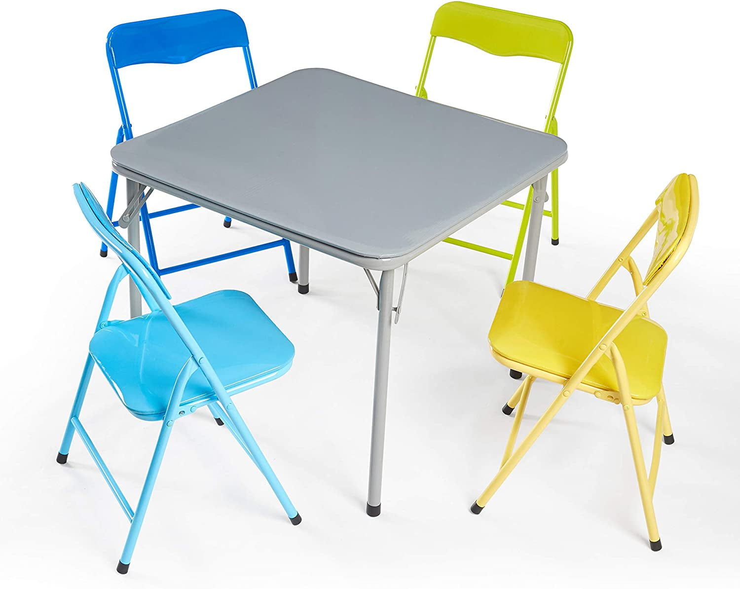 Heritage Club Kids 5-Piece Activity Table and Chair Set, Multicolor