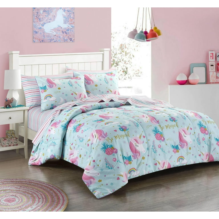 Full size unicorn bed in a bag online