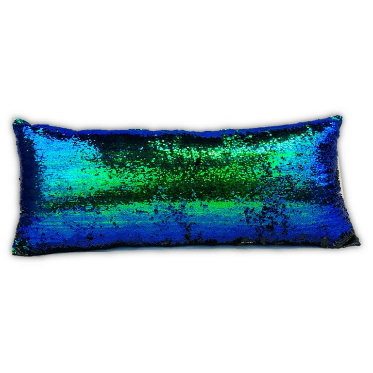 Heritage Club Teal Mermaid Sequin Body Pillow Walmart