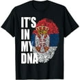 thumbnail image 1 of Heritage DNA Flag T-ShirtMen and women, White Black T-shirt, size: Extra large S-894XL, 1 of 4